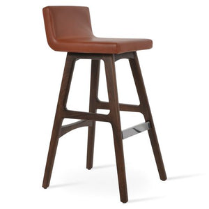 Dallas Wood Stools - perfect for small spaces | Image 1 | InSTYLE Home & Rugs