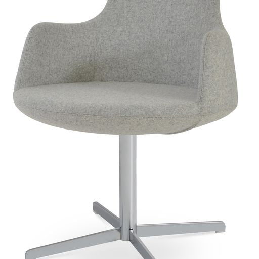 Dervish 4 Star Dining Chair - elegant seating for dining areas | Image 1 | InSTYLE Home & Rugs