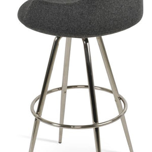 Dervish Max Swivel Stools - available in various heights | Image 4 | InSTYLE Home & Rugs