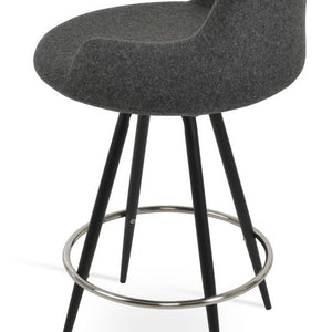 Dervish Max Swivel Stools - available in various heights | Image 3 | InSTYLE Home & Rugs