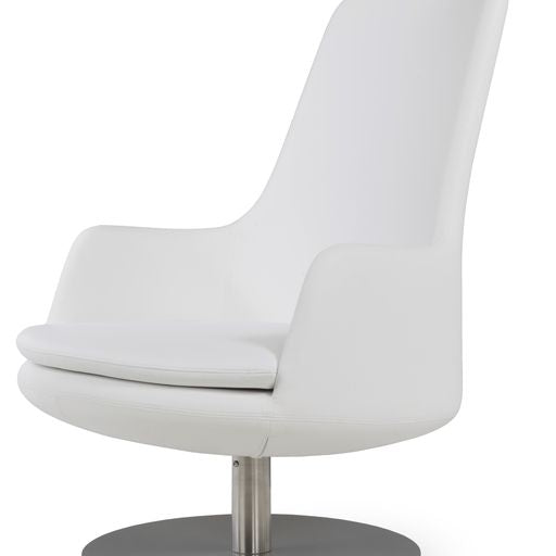 Dervish Swivel High Back - perfect for creating cozy seating areas in your living space | Image 2 | InSTYLE Home & Rugs