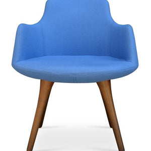 Dervish Wood Dining Chair - comfortable dining experience | Image 3 | InSTYLE Home & Rugs