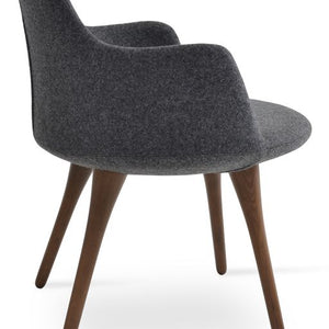 Dervish Wood Dining Chair - comfortable dining experience | Image 4 | InSTYLE Home & Rugs
