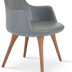 Dervish Wood Dining Chair - comfortable dining experience | Image 1 | InSTYLE Home & Rugs