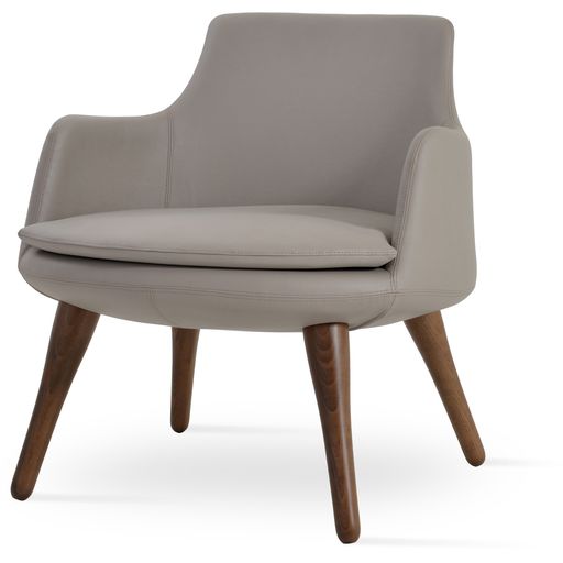 Dervish Wood Lounge Chair - perfect for casual unwinding | Image 2 | InSTYLE Home & Rugs