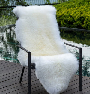 Sheepskin Rug - stylish rug with modern patterns for a chic home decor | Image 6 | InSTYLE Home & Rugs