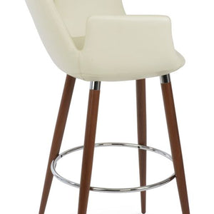 Eiffel Arm Ana Stools - perfect for small spaces | Image 3 | InSTYLE Home & Rugs