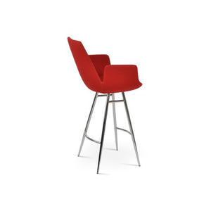 Eiffel Arm Galata Stools - perfect for small spaces | Image 2 | InSTYLE Home & Rugs