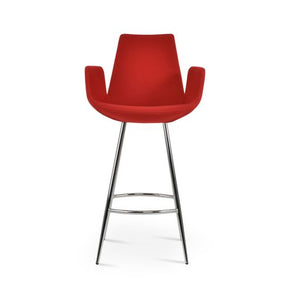 Eiffel Arm Galata Stools - perfect for small spaces | Image 3 | InSTYLE Home & Rugs