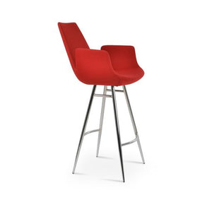 Eiffel Arm Galata Stools - perfect for small spaces | Image 4 | InSTYLE Home & Rugs