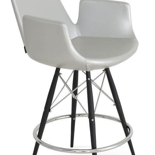 Eiffel Arm MW Stools - perfect for small spaces | Image 1 | InSTYLE Home & Rugs