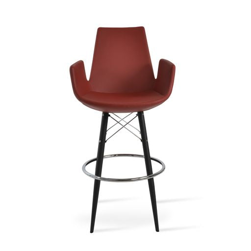 Eiffel Arm MW Stools - perfect for small spaces | Image 2 | InSTYLE Home & Rugs