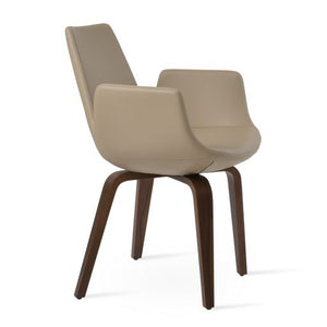 Eiffel Arm Plywood Dining Chair - stylish chairs for any table | Image 3 | InSTYLE Home & Rugs