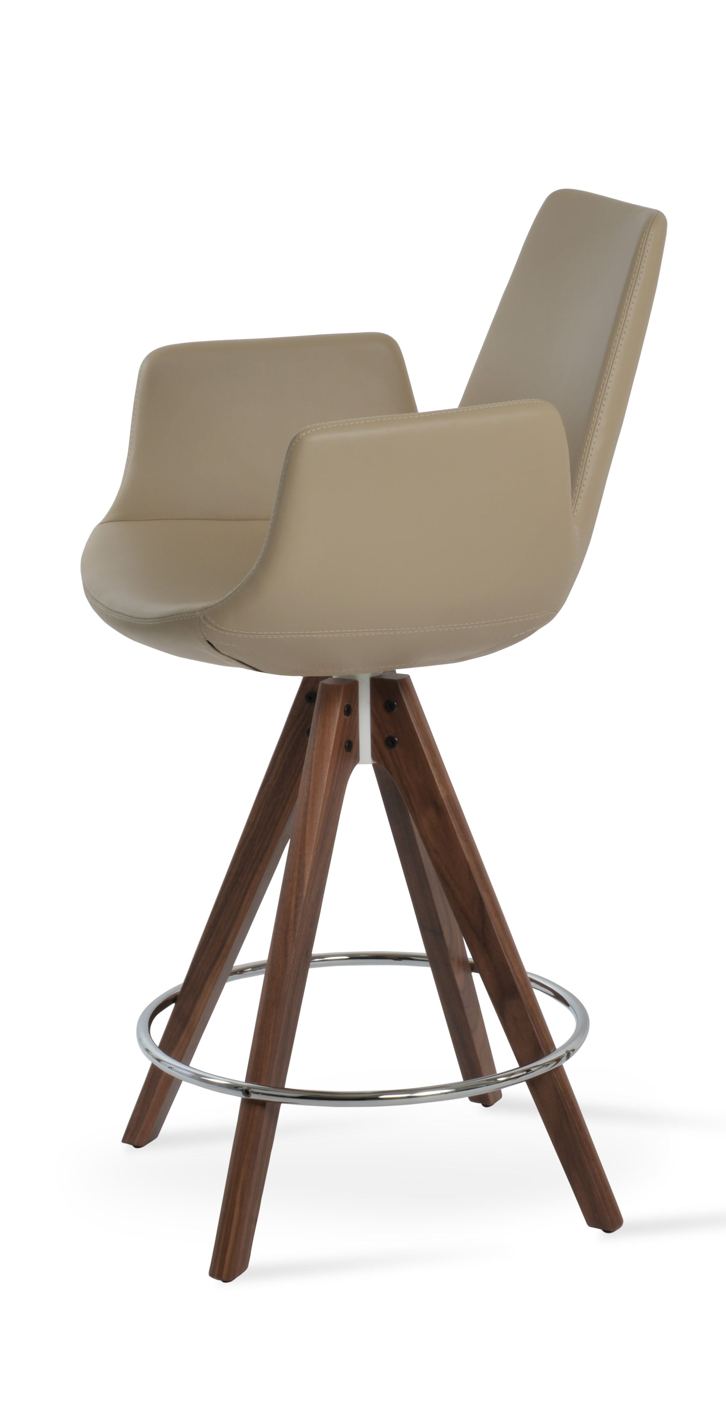 Eiffel Arm Pyramid Stool - available in various heights | Image 1 | InSTYLE Home & Rugs
