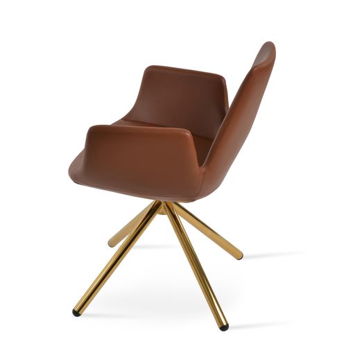 Eiffel Arm Stick Dining Chair - comfortable dining experience | Image 2 | InSTYLE Home & Rugs