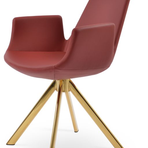 Eiffel Arm Sword Dining Chair - comfortable dining experience | Image 1 | InSTYLE Home & Rugs