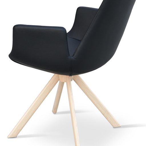 Eiffel Arm Sword Dining Chair - comfortable dining experience | Image 2 | InSTYLE Home & Rugs