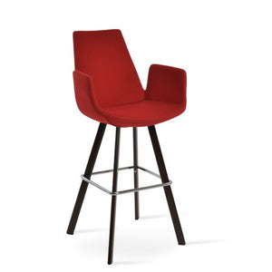 Eiffel Arm Sword Stools - compact and stylish design | Image 1 | InSTYLE Home & Rugs