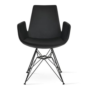 Eiffel Arm Tower Dining Chair - elegant seating for dining areas | Image 3 | InSTYLE Home & Rugs