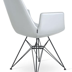 Eiffel Arm Tower Dining Chair - elegant seating for dining areas | Image 5 | InSTYLE Home & Rugs