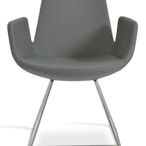 Eiffel Arm Wire Dining Chair - elegant seating for dining areas | Image 4 | InSTYLE Home & Rugs