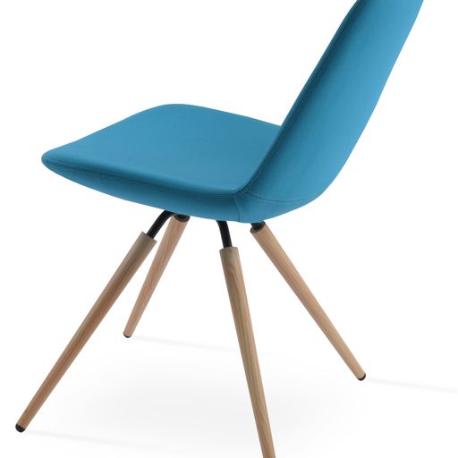 Eiffel Carrot Swivel Dining Chair - stylish chairs for any table | Image 2 | InSTYLE Home & Rugs