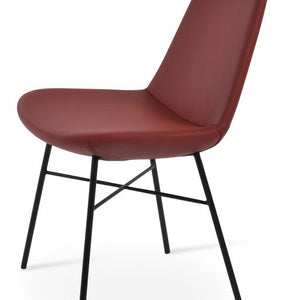 Eiffel Cross Dining Chair - stylish chairs for any table | Image 1 | InSTYLE Home & Rugs