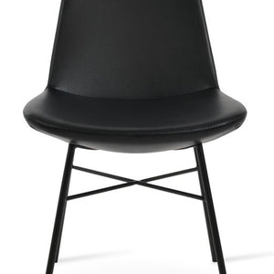 Eiffel Cross Dining Chair - stylish chairs for any table | Image 3 | InSTYLE Home & Rugs
