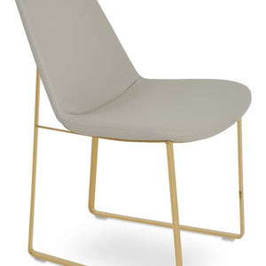 Eiffel Sled Dining Chair - elegant seating for dining areas | Image 1 | InSTYLE Home & Rugs