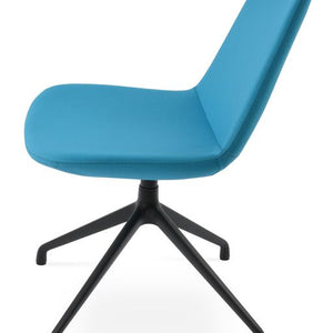 Eiffel Spider Swivel Dining Chair - stylish chairs for any table | Image 3 | InSTYLE Home & Rugs