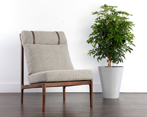 Elanor Lounge Chair - perfect for casual unwinding | Image 5 | InSTYLE Home & Rugs