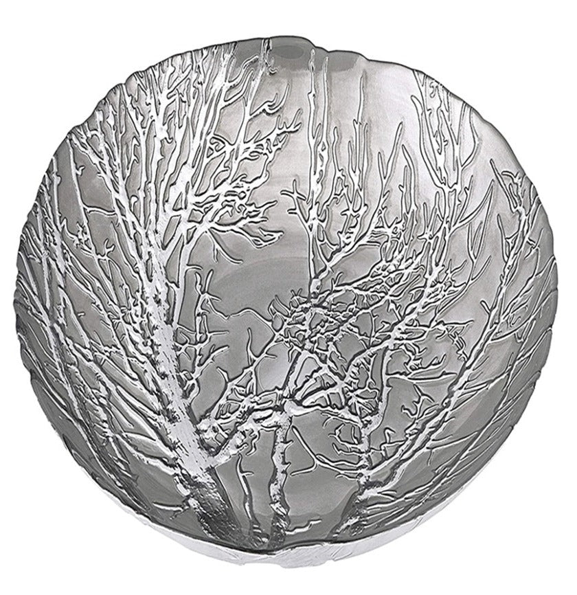 Etheral Tree Bowl - Silver Plated - www.instylehome.ca