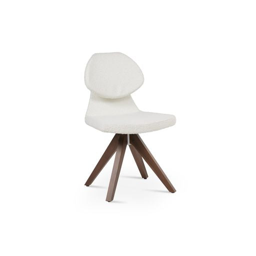 Gakko Pyramid Swivel Dining Chair - comfortable dining experience | Image 1 | InSTYLE Home & Rugs