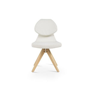 Gakko Pyramid Swivel Dining Chair - comfortable dining experience | Image 2 | InSTYLE Home & Rugs