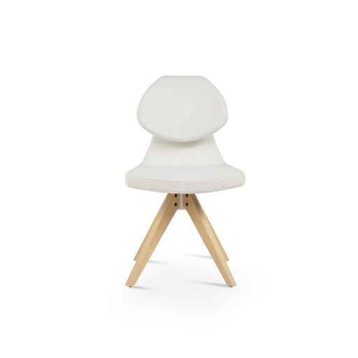 Gakko Pyramid Swivel Dining Chair - comfortable dining experience | Image 2 | InSTYLE Home & Rugs