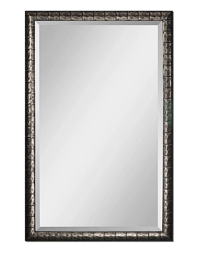 Gavril Burnished Metallic Mirror 14181 - elegant mirror for adding style and light to any room | Image 1 | InSTYLE Home & Rugs