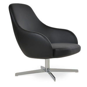 Gazel Arm Lounge Oval Swivel - stylish lounge chairs for any room | Image 1 | InSTYLE Home & Rugs