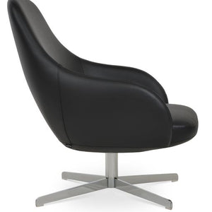 Gazel Arm Lounge Oval Swivel - stylish lounge chairs for any room | Image 4 | InSTYLE Home & Rugs