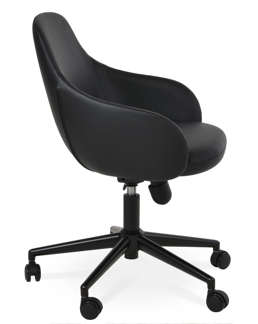 Gazel Office Arm Chair - comfortable seating for dining and office spaces | Image 1 | InSTYLE Home & Rugs
