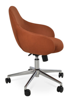 Gazel Office Arm Chair - comfortable seating for dining and office spaces | Image 3 | InSTYLE Home & Rugs