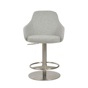 Gazel Arm Piston Stools - perfect for small spaces | Image 3 | InSTYLE Home & Rugs