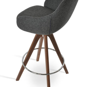 Gazel Arm Pyramid Stools - perfect for small spaces | Image 2 | InSTYLE Home & Rugs