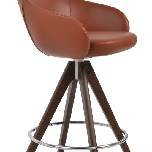 Gazel Arm Pyramid Stools - perfect for small spaces | Image 1 | InSTYLE Home & Rugs