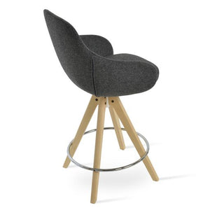 Gazel Arm Pyramid Stools - perfect for small spaces | Image 5 | InSTYLE Home & Rugs