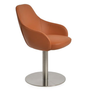 Gazel Arm Round Chair - durable construction for long-lasting use | Image 4 | InSTYLE Home & Rugs