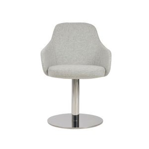 Gazel Arm Round Chair - durable construction for long-lasting use | Image 1 | InSTYLE Home & Rugs