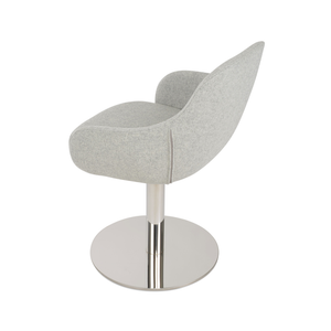 Gazel Arm Round Chair - durable construction for long-lasting use | Image 3 | InSTYLE Home & Rugs