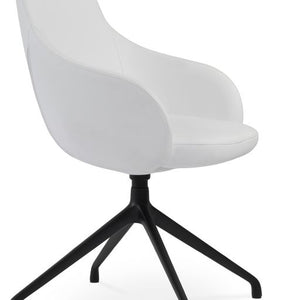 Gazel Arm Spider Swivel Chair - comfortable seating for dining and office spaces | Image 3 | InSTYLE Home & Rugs