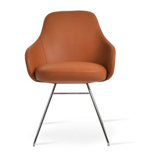 Gazel Arm Wire Chair - comfortable seating for dining and office spaces | Image 1 | InSTYLE Home & Rugs