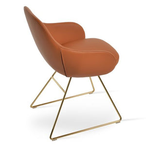 Gazel Arm Wire Chair - comfortable seating for dining and office spaces | Image 3 | InSTYLE Home & Rugs